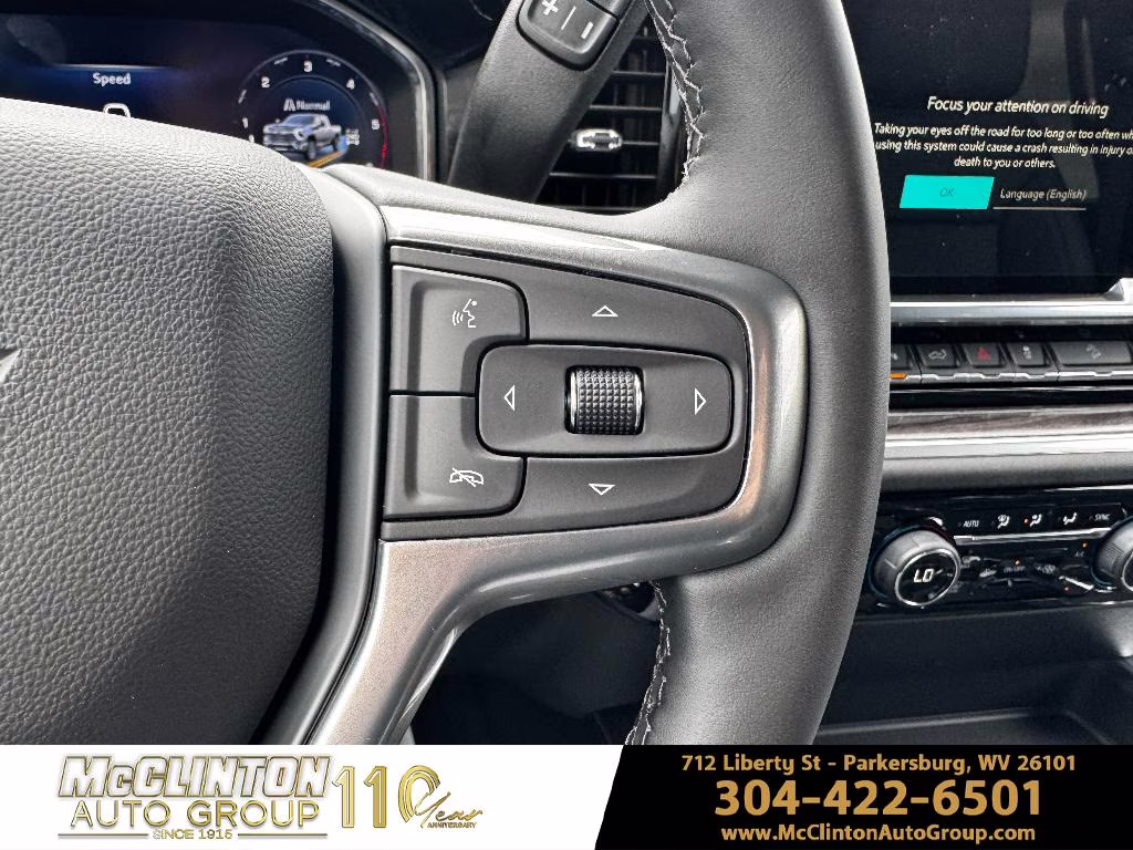 2026 Sterling Gray Metallic Chevrolet Silverado LTZ 4X4 Truck