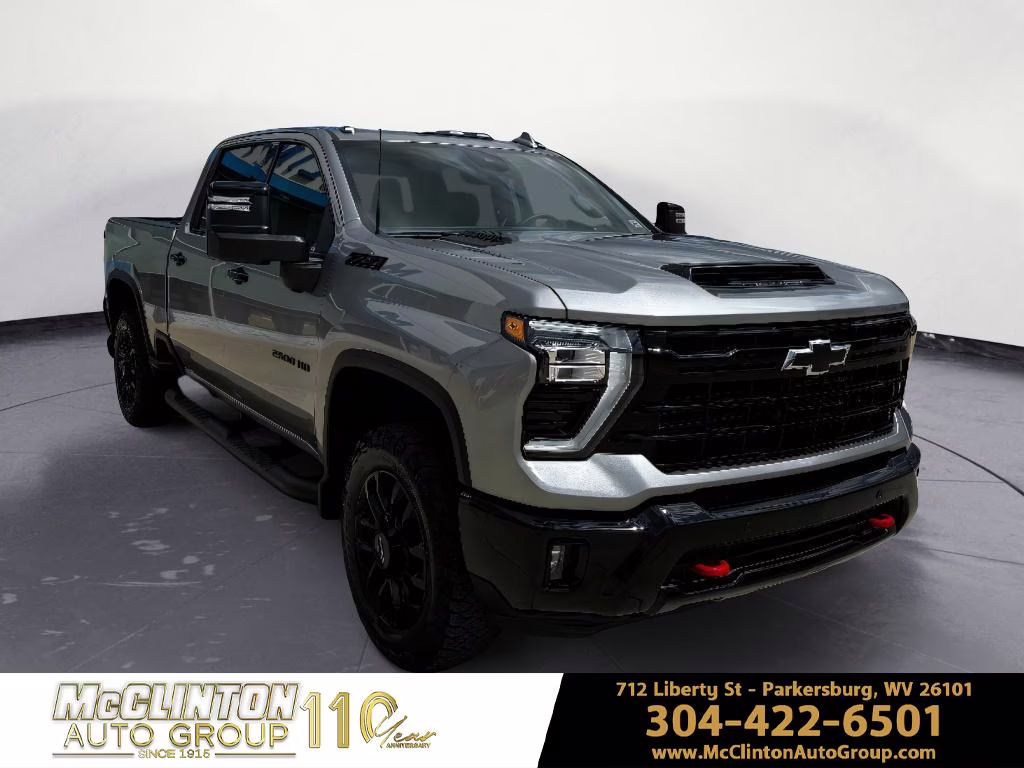 2026 Sterling Gray Metallic Chevrolet Silverado LTZ 4X4 Truck