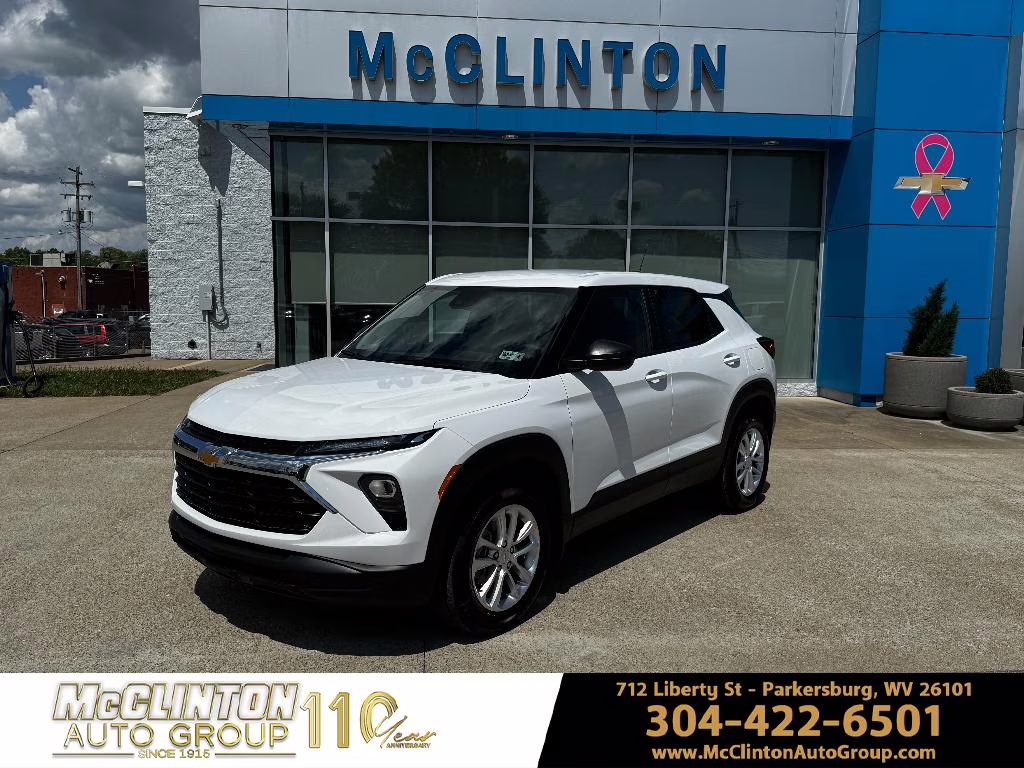 2026 Summit White Chevrolet Trailblazer LS AWD SUV