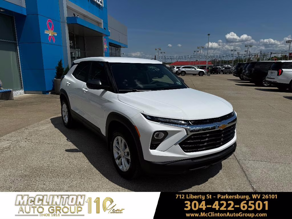 2026 Summit White Chevrolet Trailblazer LS AWD SUV