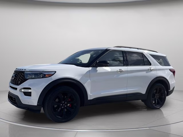 2023 White Metallic Ford Explorer ST 4X4 SUV
