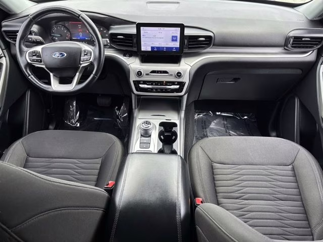 2021 Stone Gray Metallic Ford Explorer XLT RWD SUV