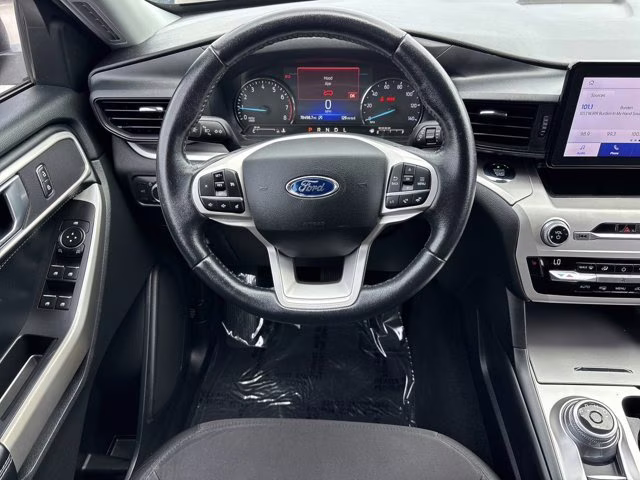 2021 Stone Gray Metallic Ford Explorer XLT RWD SUV