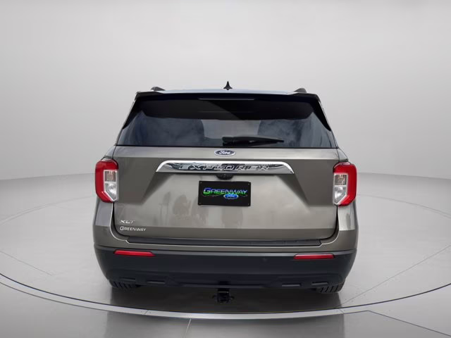 2021 Stone Gray Metallic Ford Explorer XLT RWD SUV