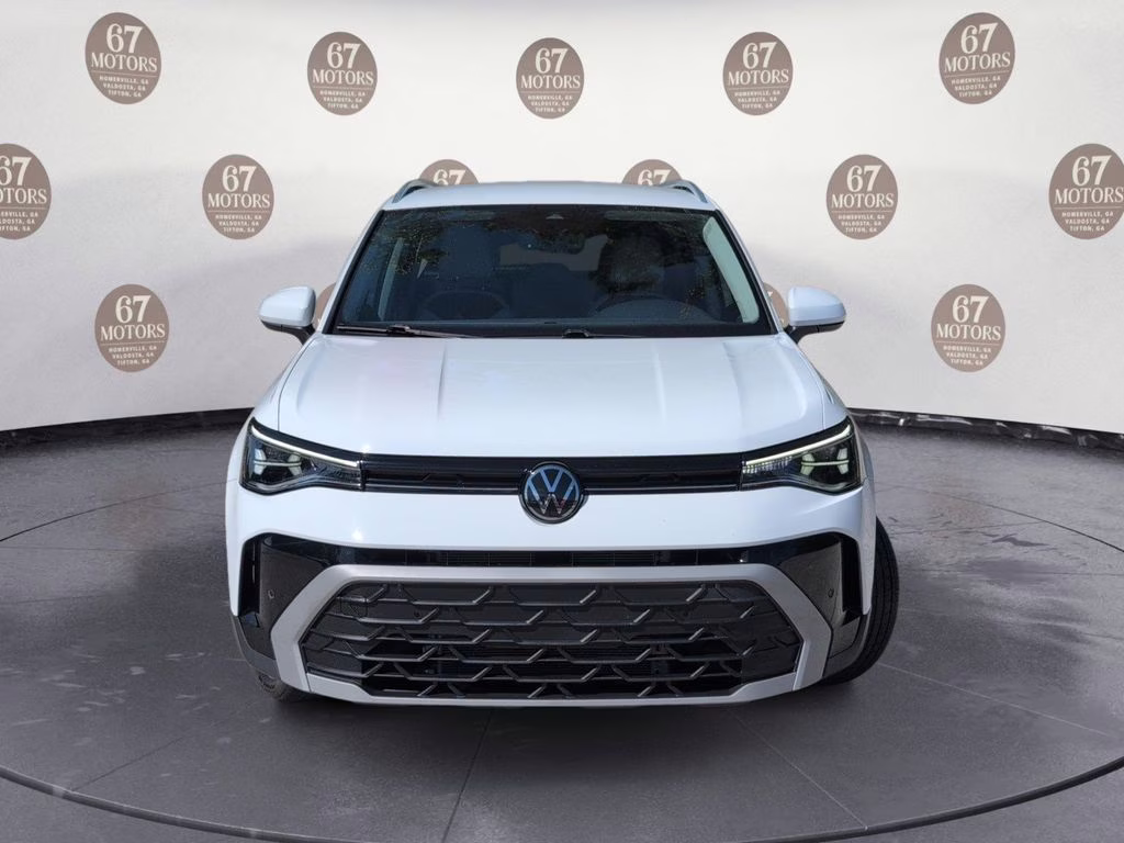 2025 White Volkswagen Taos 1.5T SE FWD SUV