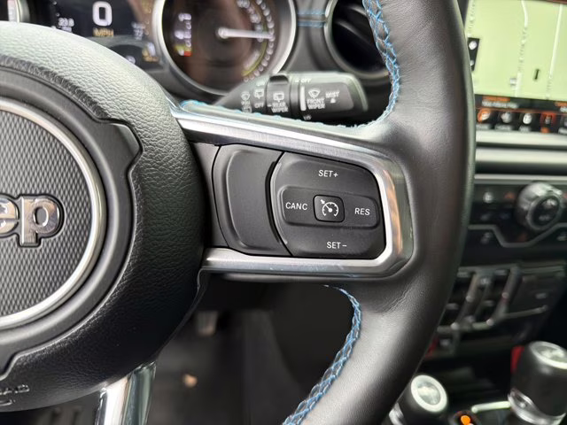 2023 Granite Crystal Metallic Clearcoat Jeep Wrangler 4xe Rubicon 4X4 Convertible