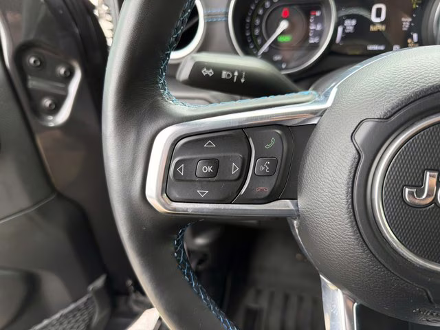 2023 Granite Crystal Metallic Clearcoat Jeep Wrangler 4xe Rubicon 4X4 Convertible