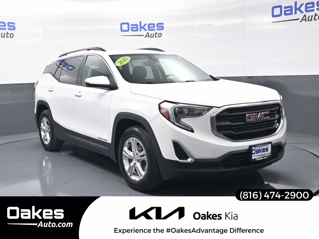 2020 Summit White GMC Terrain SLE FWD SUV