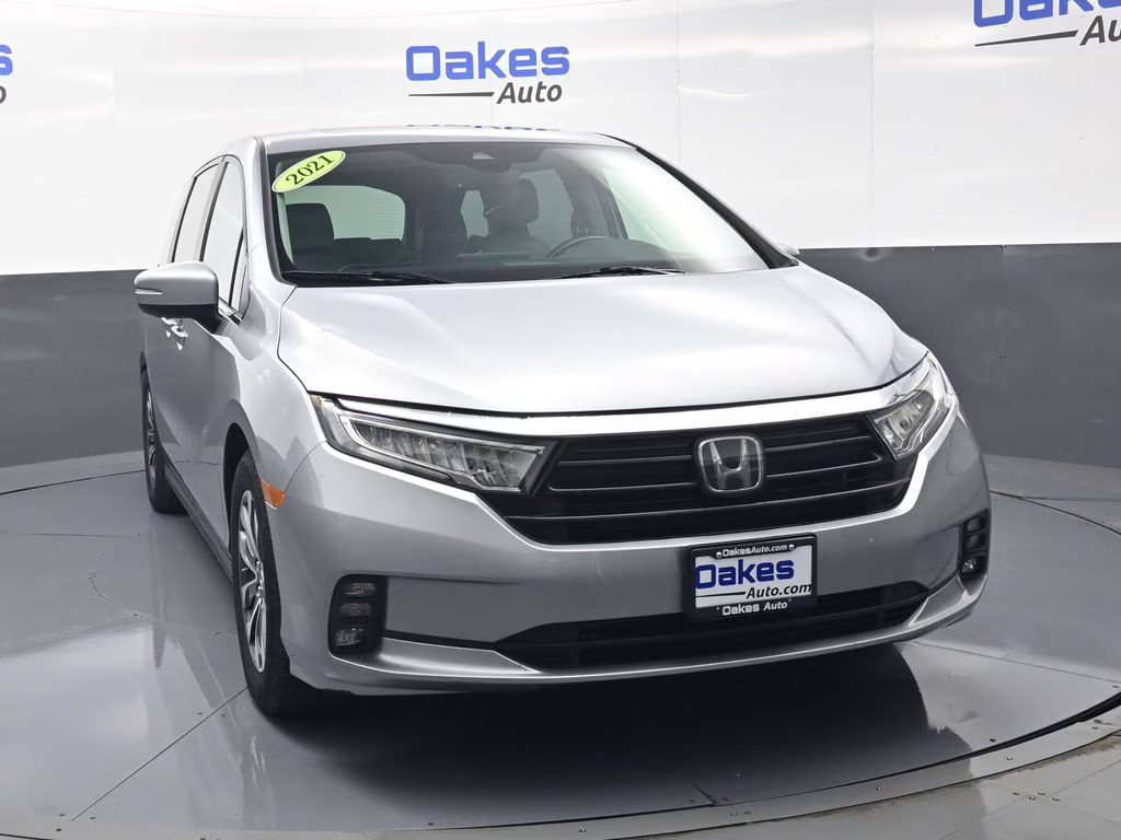 2021 Lunar Silver Metallic Honda Odyssey EX-L FWD Van