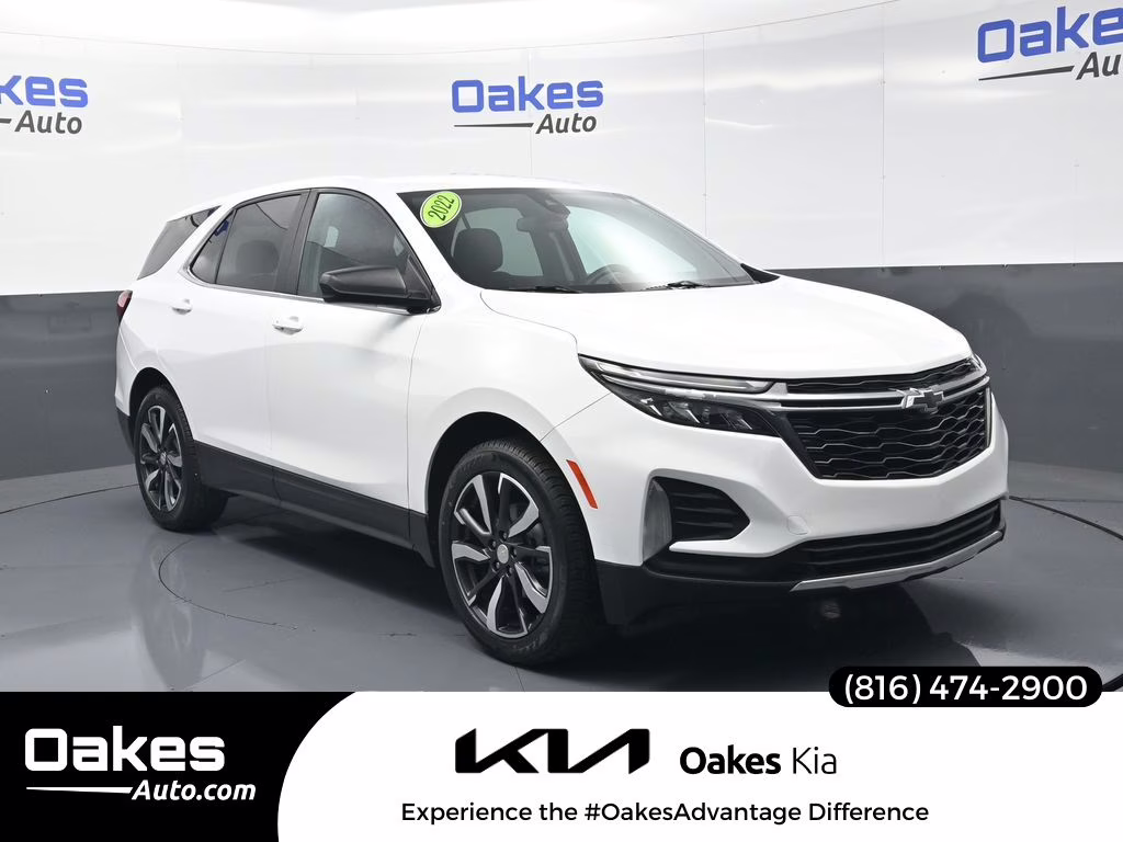 2022 Summit White Chevrolet Equinox LT FWD SUV