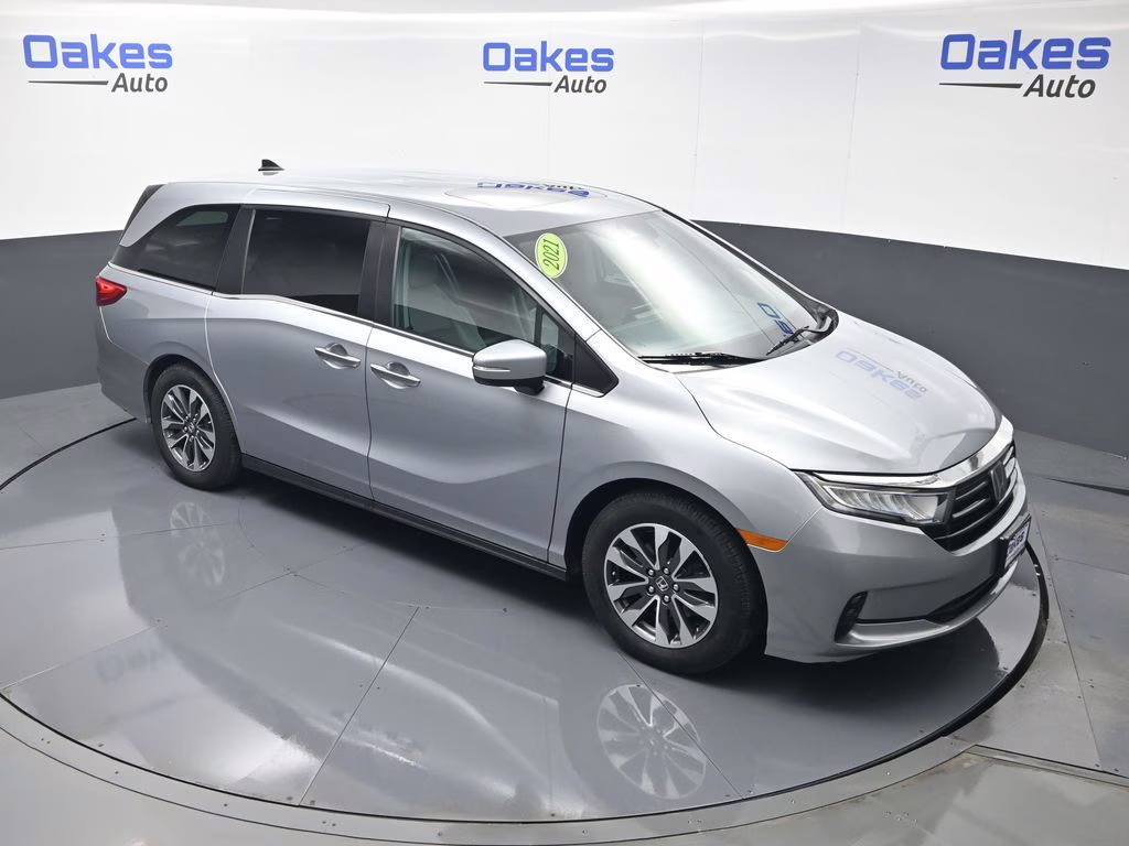 2021 Lunar Silver Metallic Honda Odyssey EX-L FWD Van