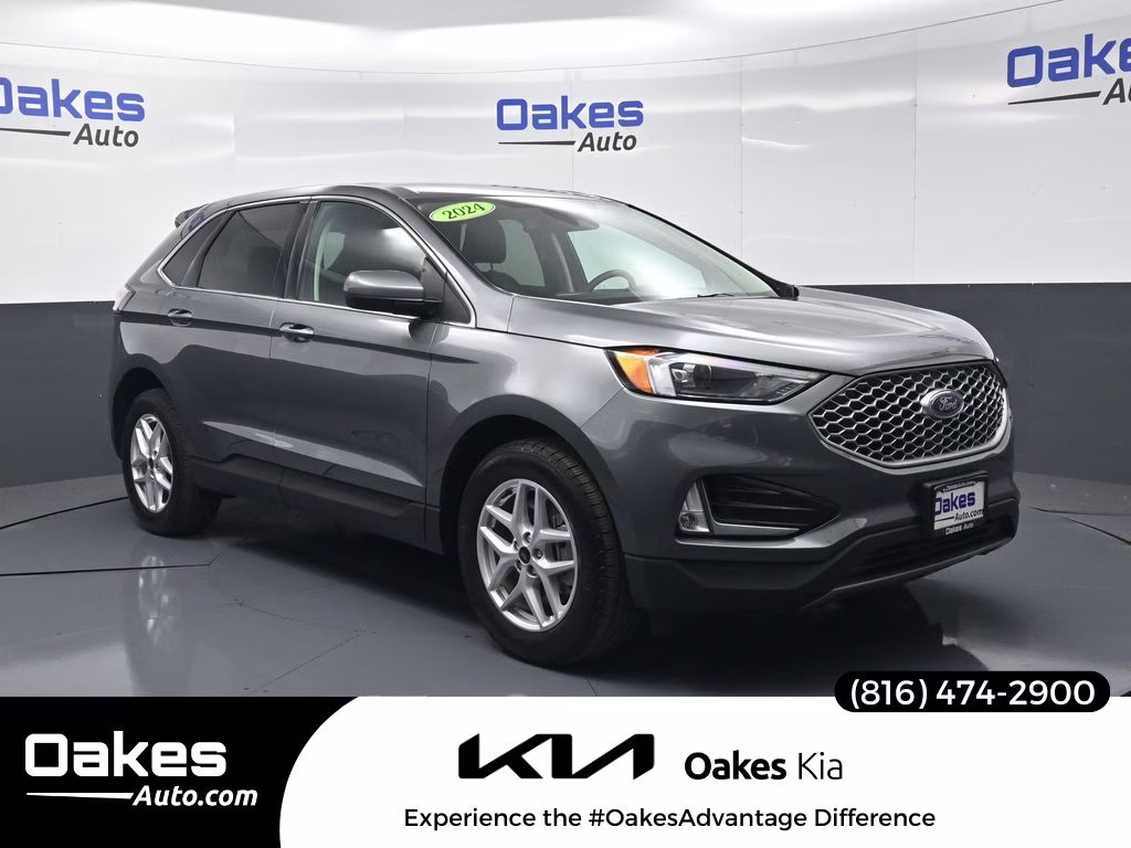 2024 Gray Metallic Ford Edge SEL AWD SUV