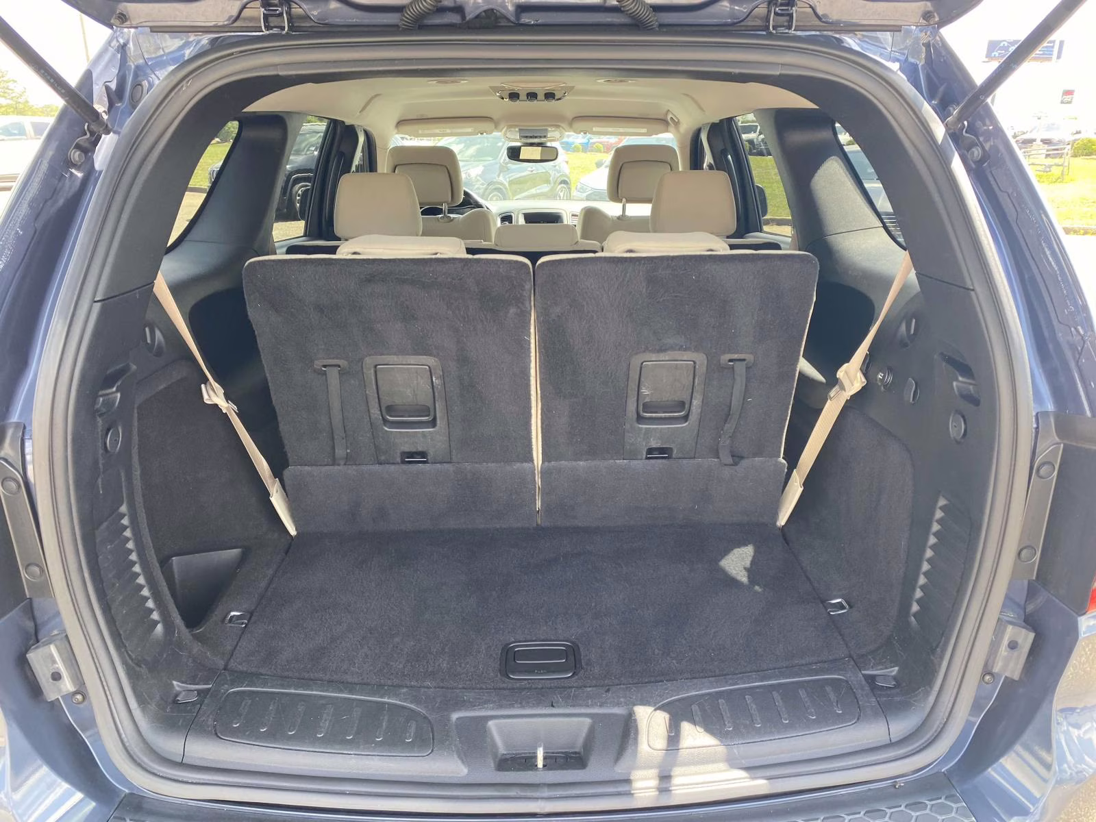 2020 Reactor Blue Pearlcoat Dodge Durango SXT Plus RWD SUV