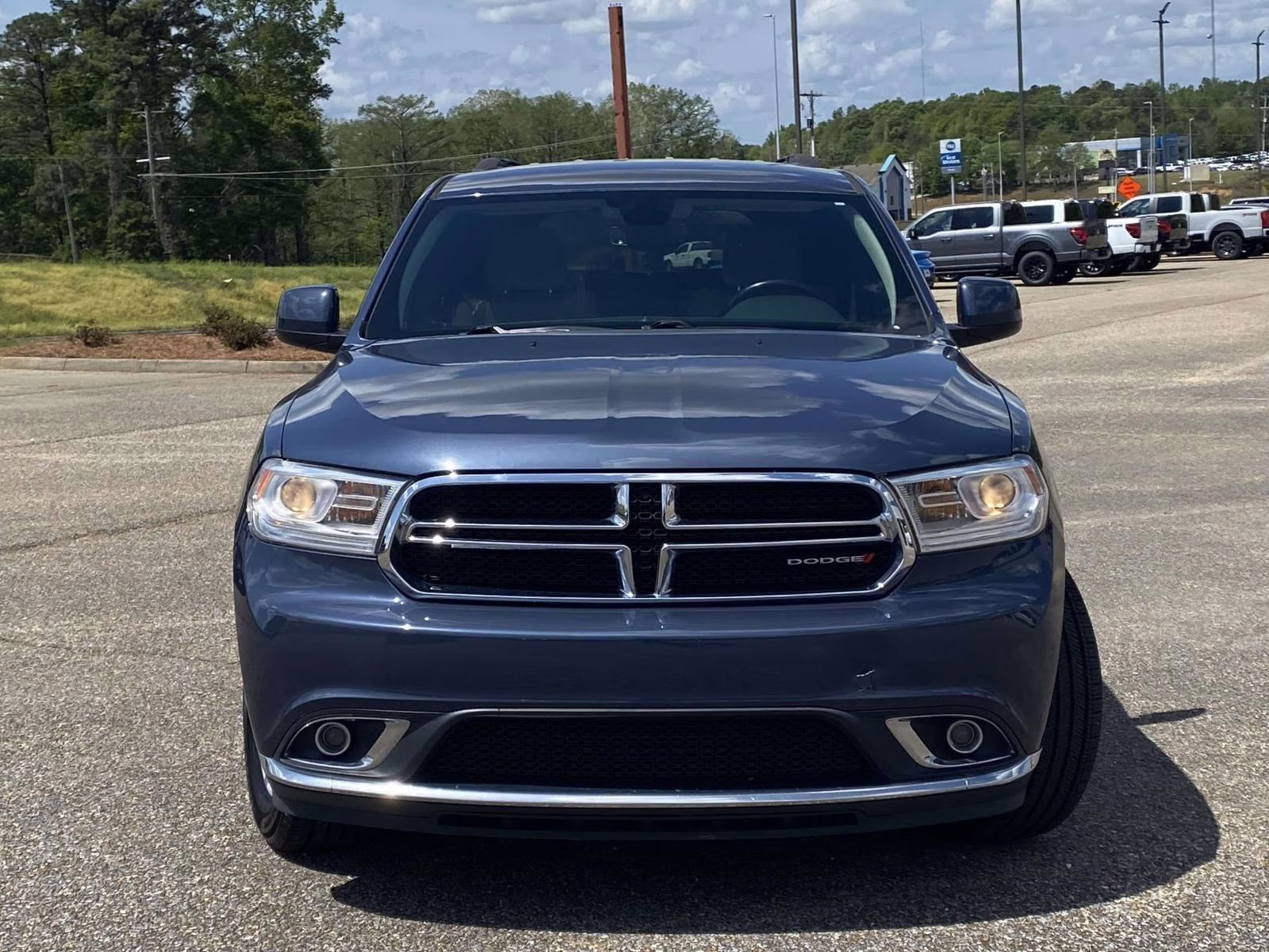 2020 Reactor Blue Pearlcoat Dodge Durango SXT Plus RWD SUV