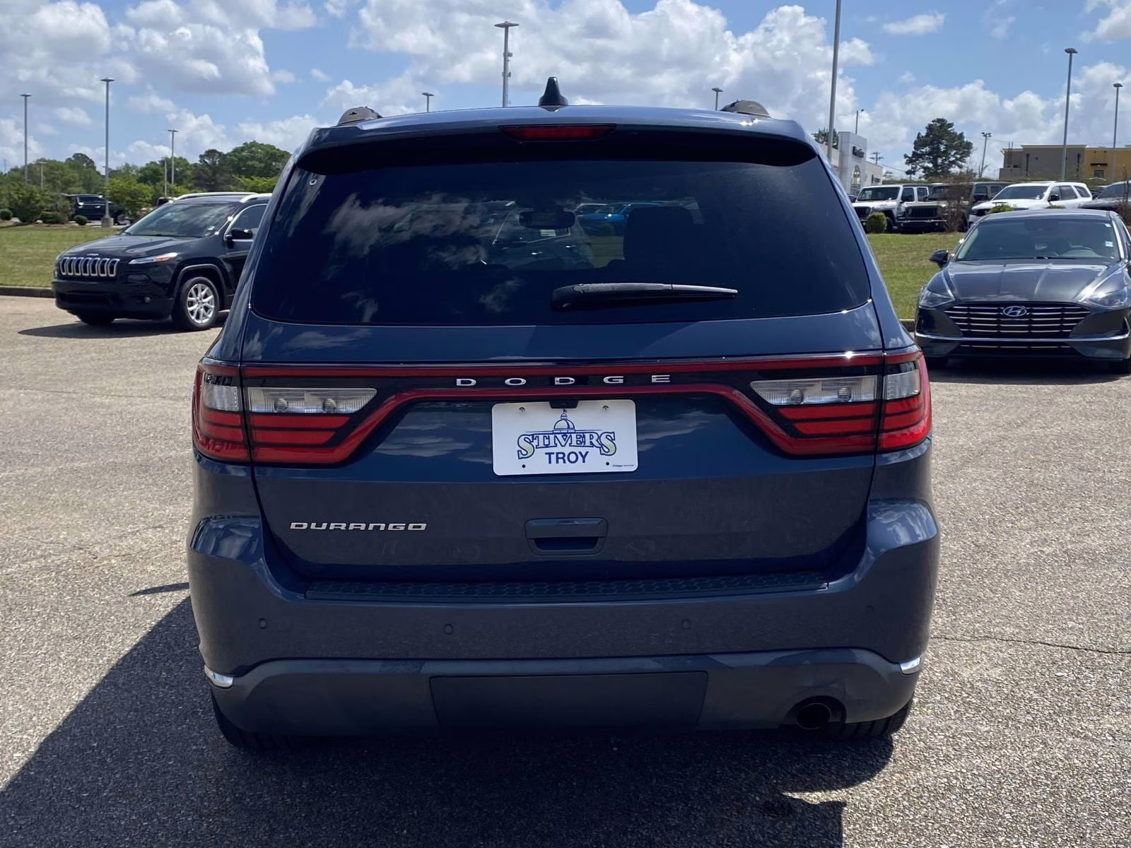 2020 Reactor Blue Pearlcoat Dodge Durango SXT Plus RWD SUV