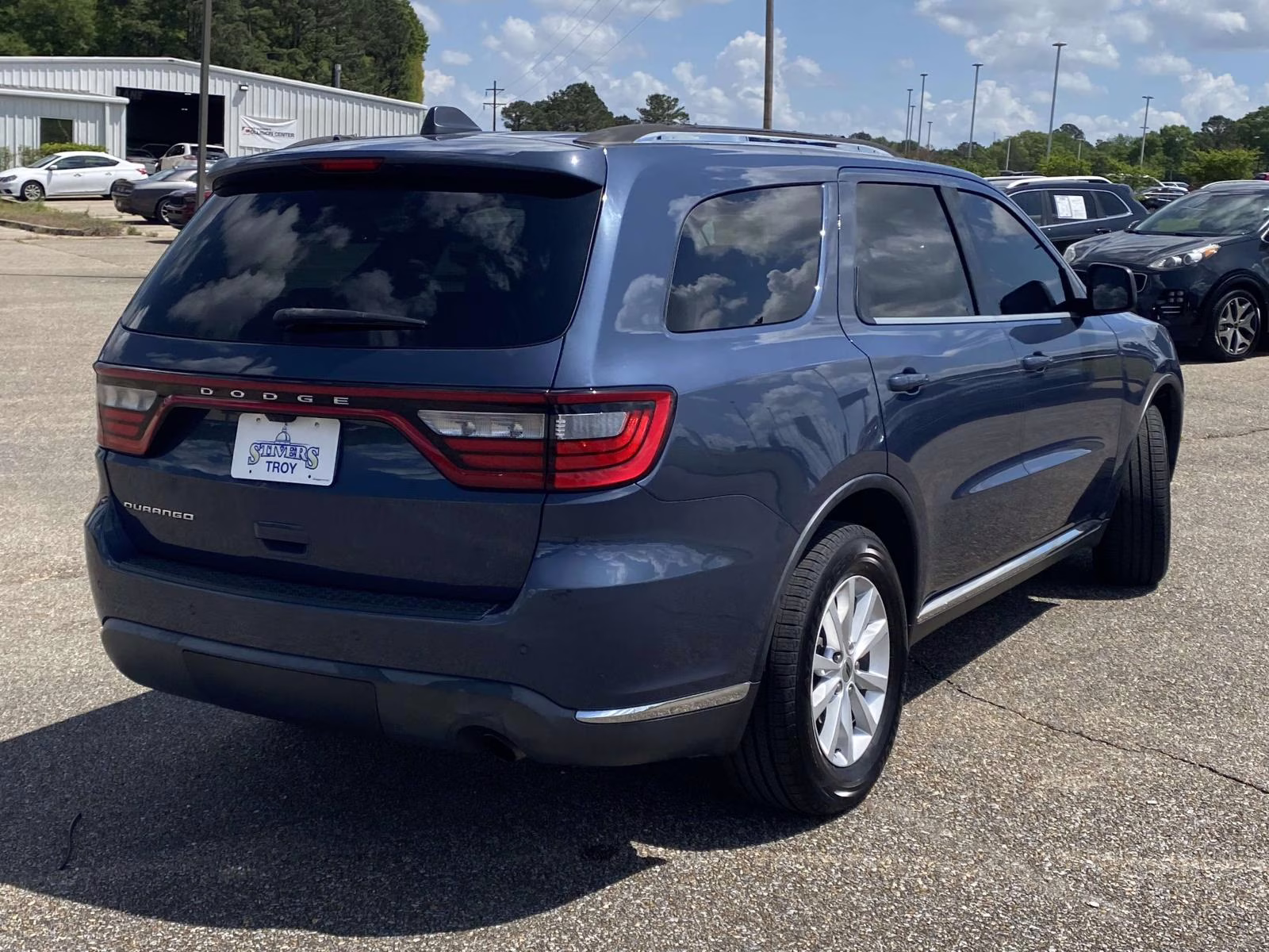 2020 Reactor Blue Pearlcoat Dodge Durango SXT Plus RWD SUV