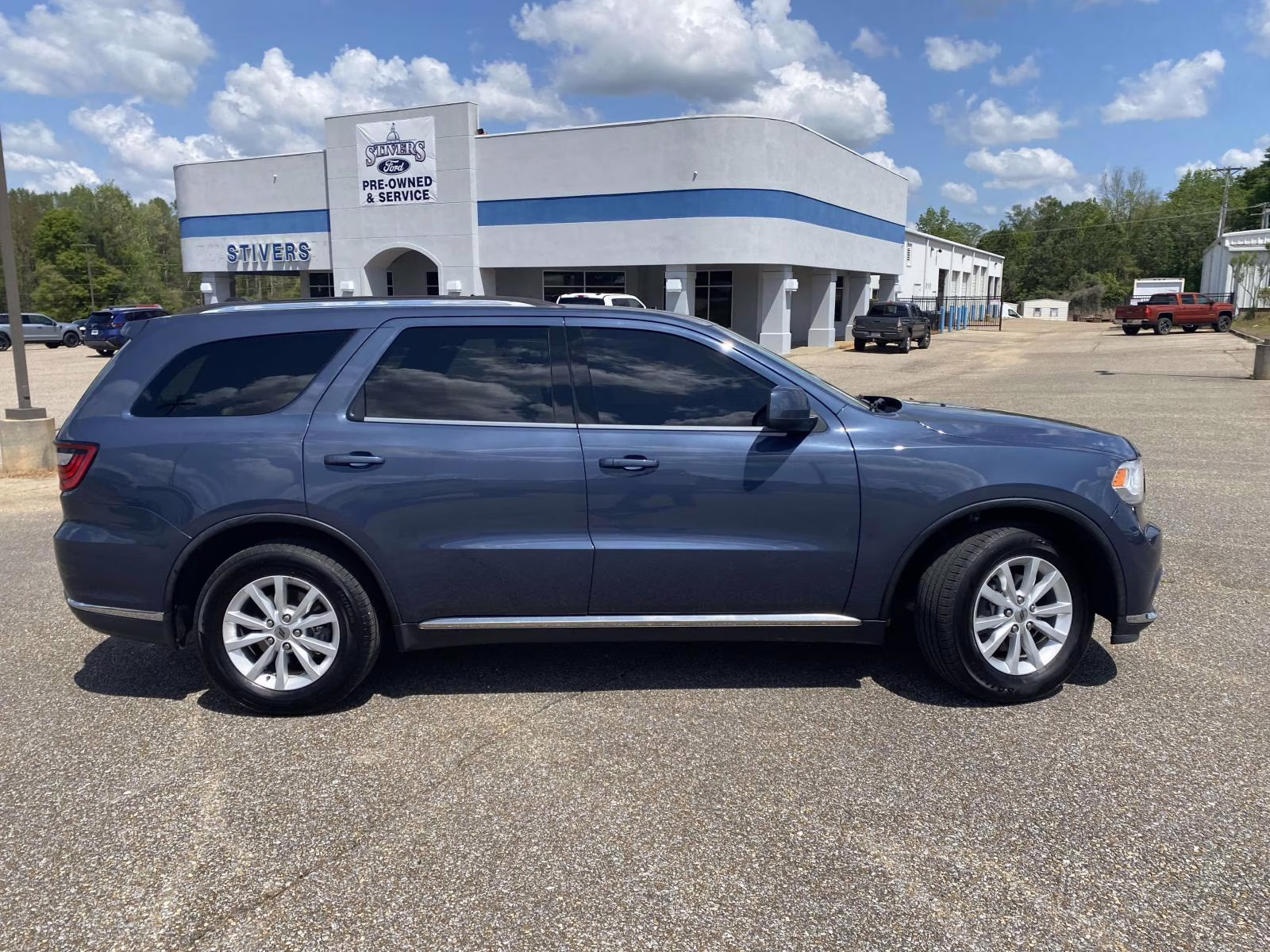 2020 Reactor Blue Pearlcoat Dodge Durango SXT Plus RWD SUV