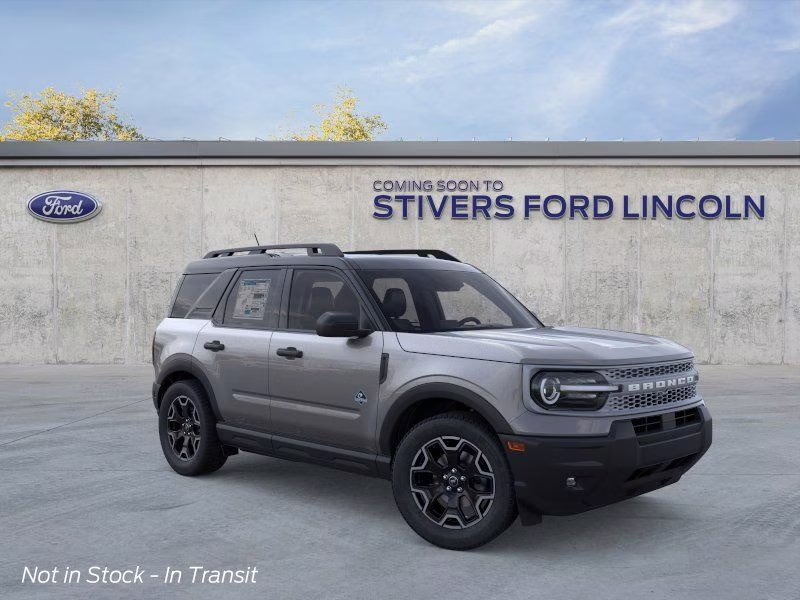 2026 Carbonized Gray Metallic Ford Bronco Sport Outer Banks 4X4 SUV