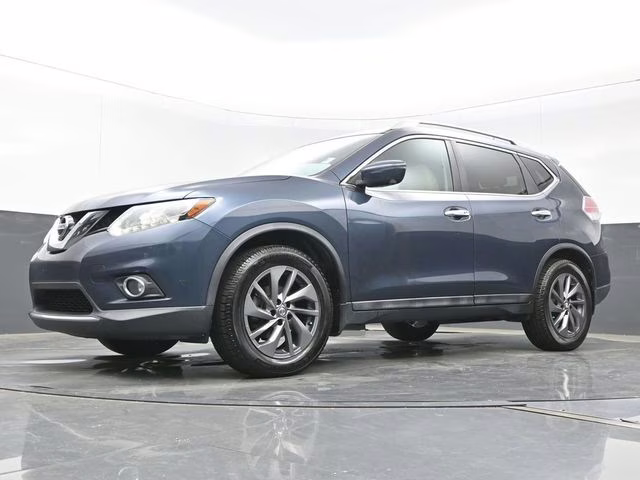 2016 Arctic Blue Metallic Nissan Rogue SL FWD SUV