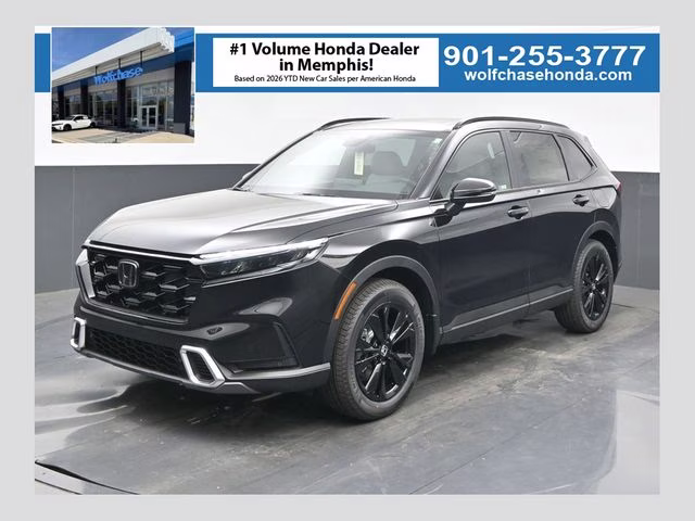 2026 Crystal Black Pearl Honda CR-V Hybrid Sport Touring AWD SUV