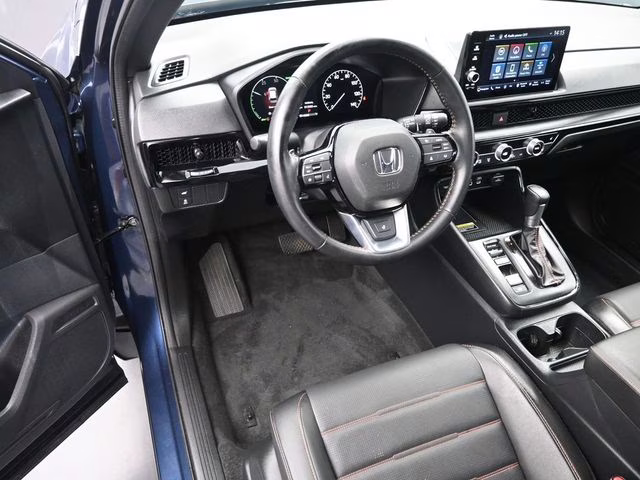 2025 Blue Honda CR-V Hybrid Sport Touring AWD SUV