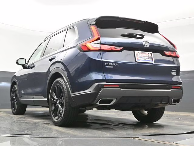 2025 Blue Honda CR-V Hybrid Sport Touring AWD SUV