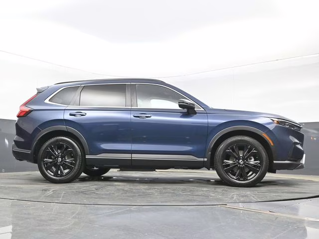 2025 Blue Honda CR-V Hybrid Sport Touring AWD SUV