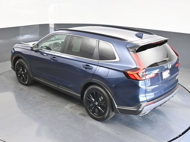 2025 Blue Honda CR-V Hybrid Sport Touring AWD SUV