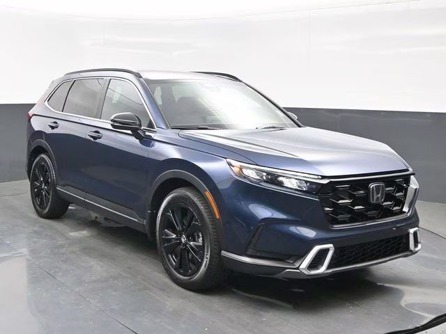 2025 Blue Honda CR-V Hybrid Sport Touring AWD SUV