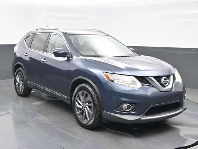 2016 Arctic Blue Metallic Nissan Rogue SL FWD SUV