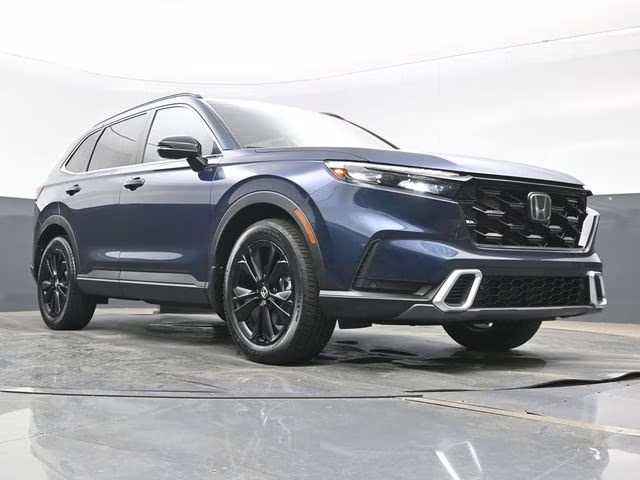 2025 Blue Honda CR-V Hybrid Sport Touring AWD SUV