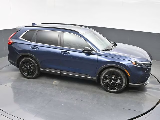 2025 Blue Honda CR-V Hybrid Sport Touring AWD SUV