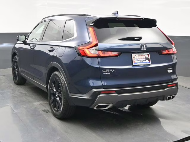 2025 Blue Honda CR-V Hybrid Sport Touring AWD SUV
