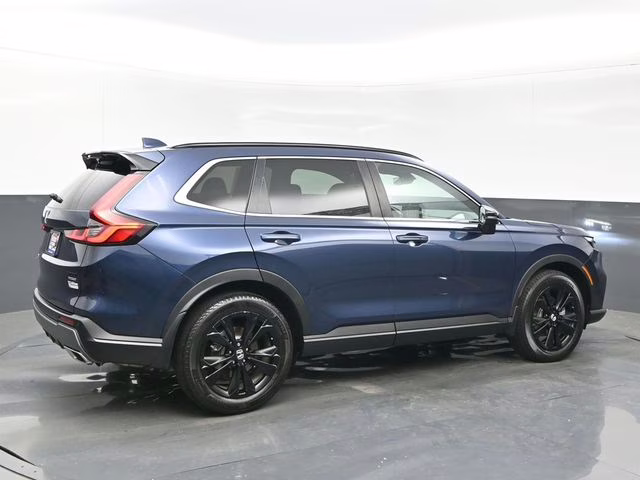 2025 Blue Honda CR-V Hybrid Sport Touring AWD SUV