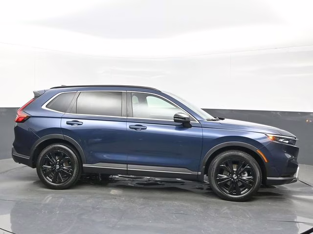 2025 Blue Honda CR-V Hybrid Sport Touring AWD SUV