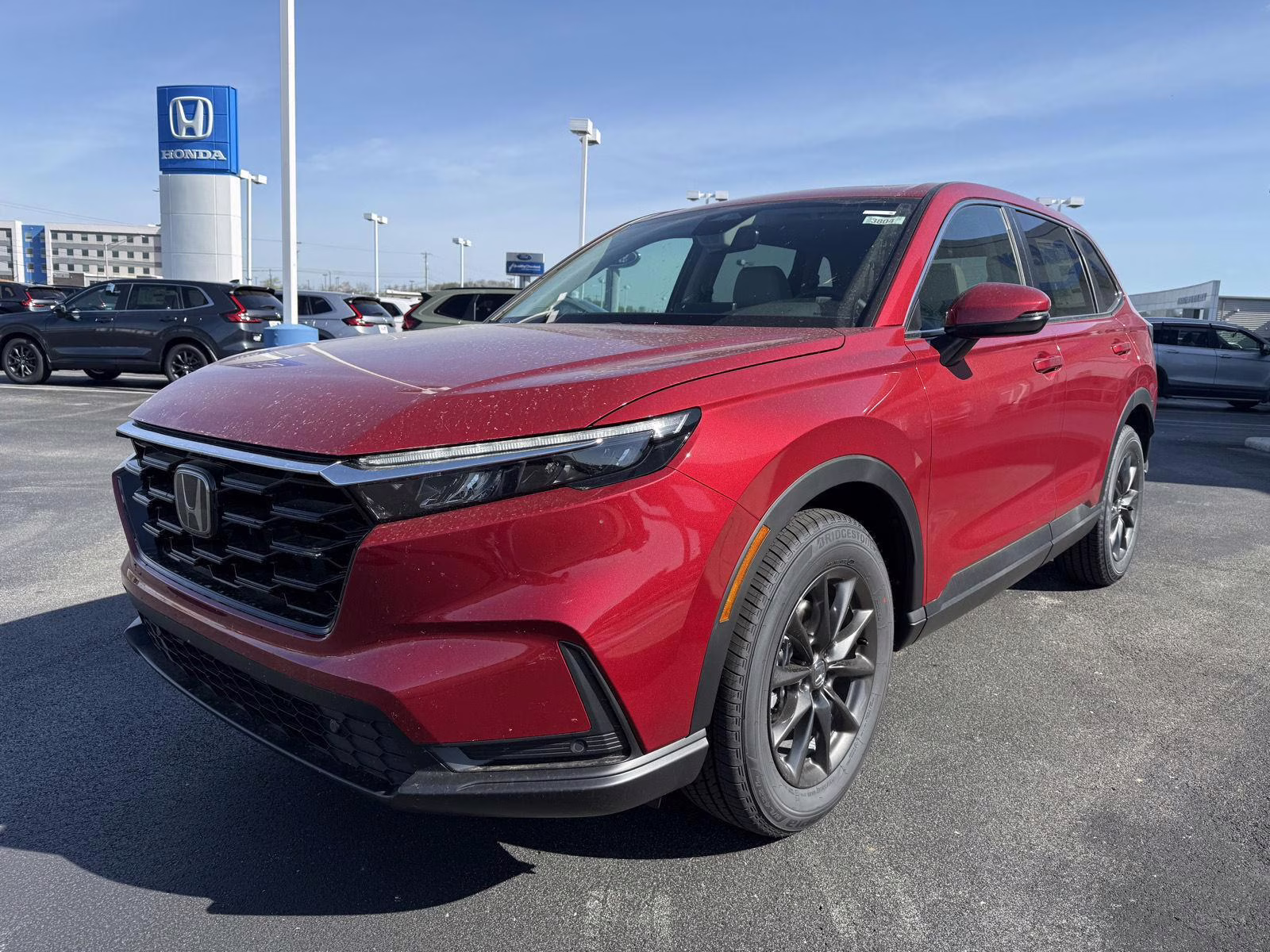 2026 Radiant Red Metallic Honda CR-V EX-L AWD SUV