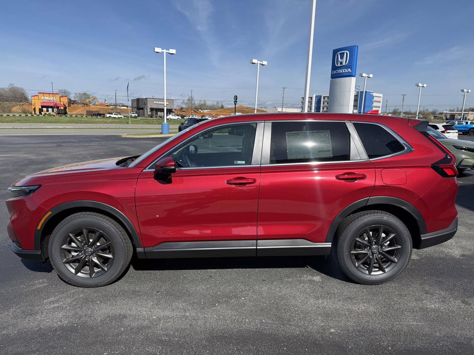 2026 Radiant Red Metallic Honda CR-V EX-L AWD SUV