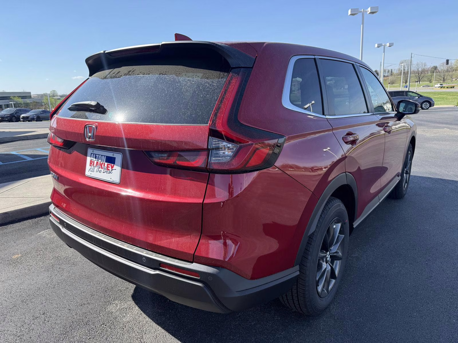 2026 Radiant Red Metallic Honda CR-V EX-L AWD SUV