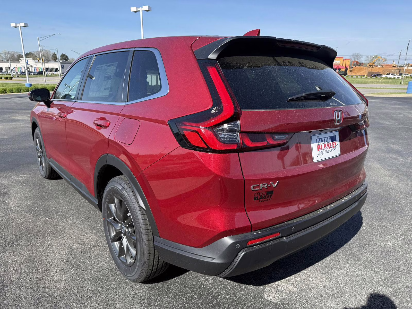 2026 Radiant Red Metallic Honda CR-V EX-L AWD SUV