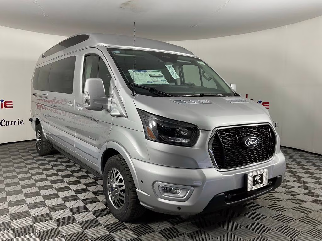 2026 Ingot Silver Metallic Ford Transit-150 Base AWD Van