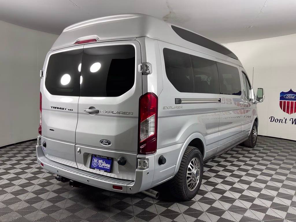 2026 Ingot Silver Metallic Ford Transit-150 Base AWD Van