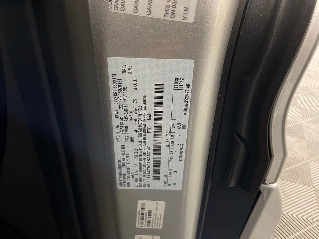 2026 Ingot Silver Metallic Ford Transit-150 Base AWD Van