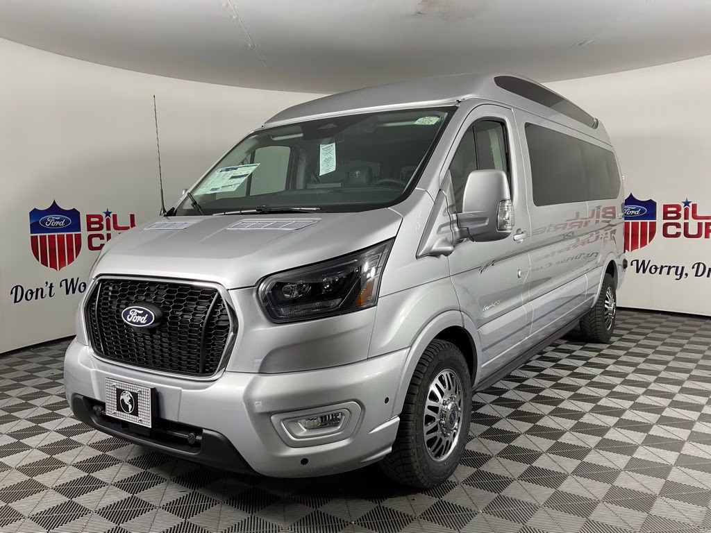2026 Ingot Silver Metallic Ford Transit-150 Base AWD Van