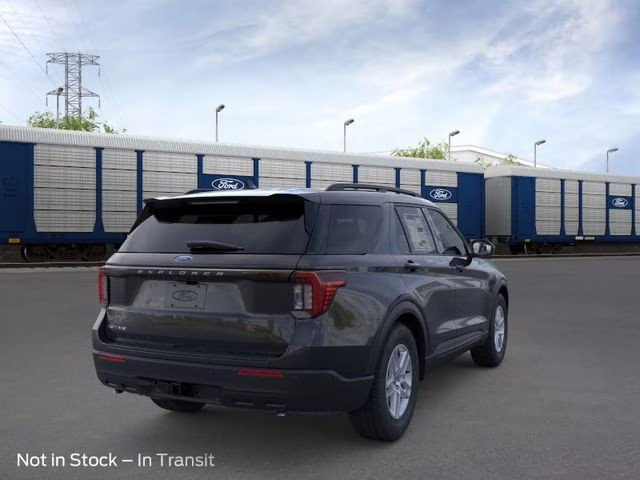 2026 Agate Black Metallic Ford Explorer Active RWD SUV