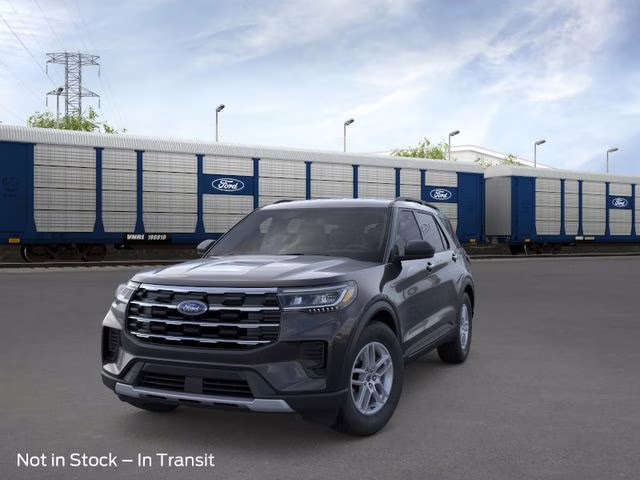 2026 Agate Black Metallic Ford Explorer Active RWD SUV