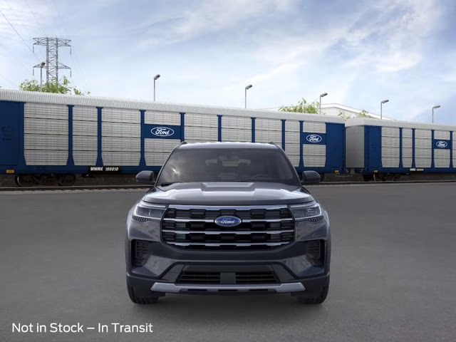 2026 Agate Black Metallic Ford Explorer Active RWD SUV