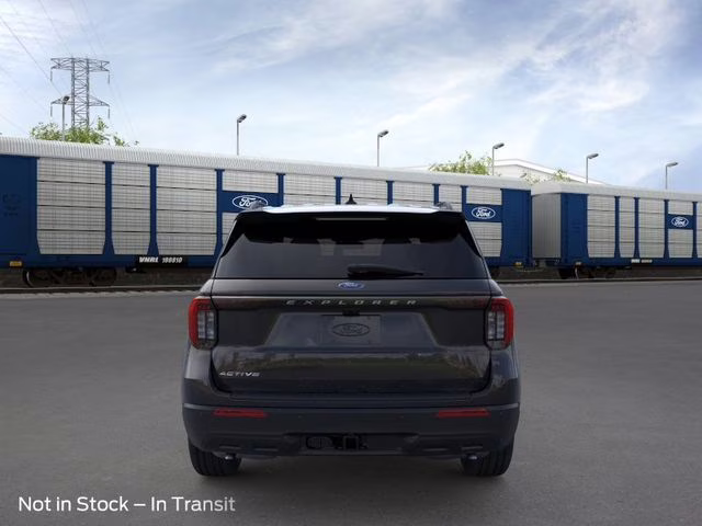 2026 Agate Black Metallic Ford Explorer Active RWD SUV