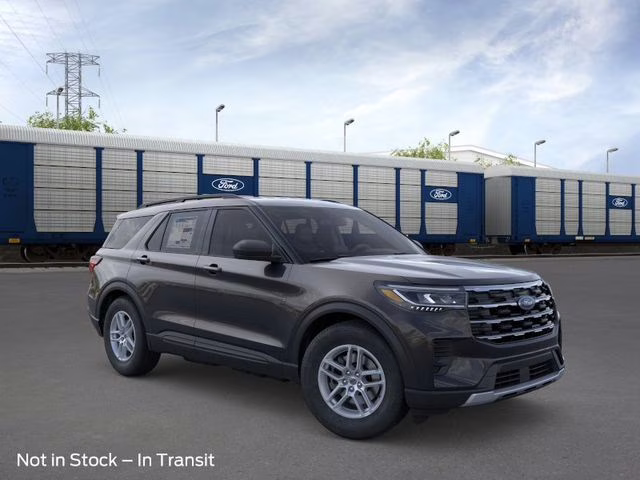 2026 Agate Black Metallic Ford Explorer Active RWD SUV