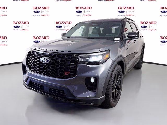 2026 Carbonized Gray Metallic Ford Explorer ST 4X4 SUV