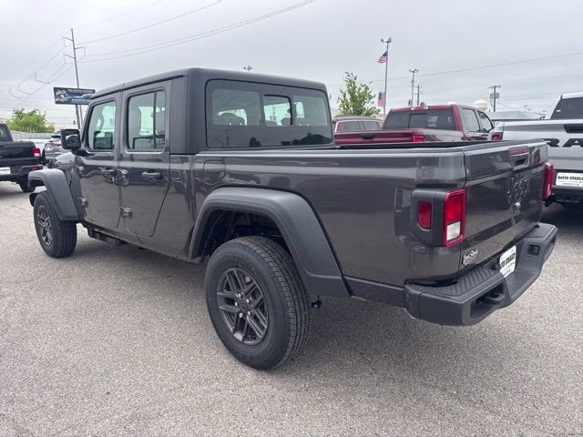 2026 Granite Crystal Metallic Clearcoat Jeep Gladiator Sport 4X4 Truck